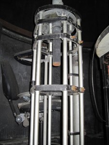 the current telescope (been out in rain)