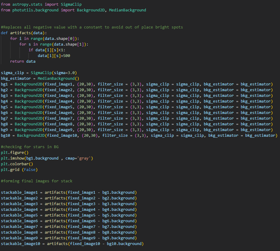 The alternate method, generating a 2D background image that can then be subtracted from the original